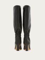 Ferragamo Knee boot with ruched detail - Image 2